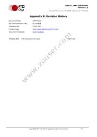 UMFT234XF Datasheet Page 13