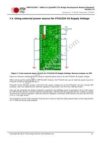 UMFT4222EV-B Datasheet Page 22