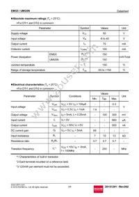 UMG5NTR Datasheet Page 2