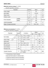 UMH5NTR Datasheet Page 2