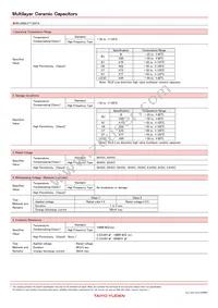 UMK325ABJ106MMHT Datasheet Page 17