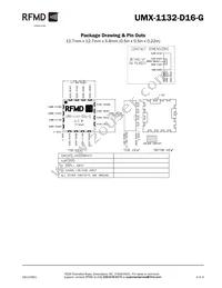 UMX-1132-D16-G Datasheet Page 3