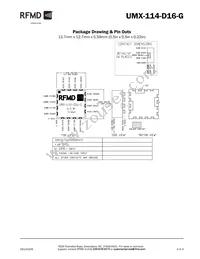 UMX-114-D16-G Datasheet Page 3