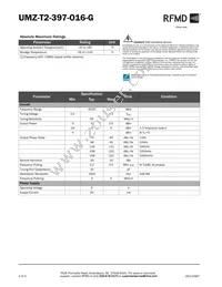 UMZ-T2-397-O16-G Datasheet Page 2