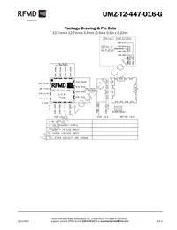 UMZ-T2-447-O16-G Datasheet Page 3
