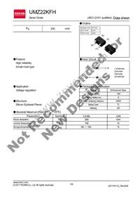 UMZ22KFHTL Datasheet Cover