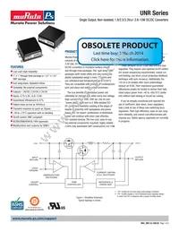 UNR-3.3/3-D5SM-C Datasheet Cover