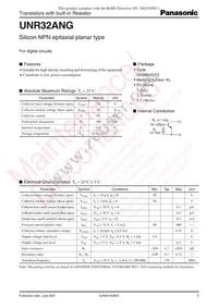 UNR32ANG0L Datasheet Cover