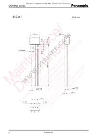 UNR412300A Datasheet Page 6