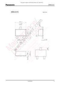 UNR51A1G0L Datasheet Page 3