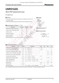 UNR51A2G0L Datasheet Cover