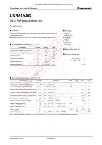 UNR51A5G0L Datasheet Cover