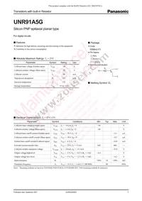 UNR91A5G0L Datasheet Cover