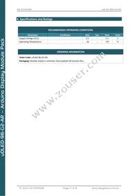 UOLED-96G2-AR Datasheet Page 7