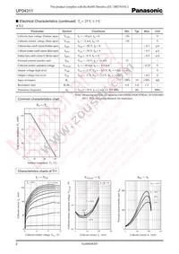 UP0431100L Datasheet Page 2