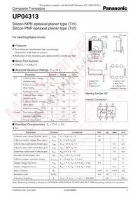 UP0431300L Datasheet Cover