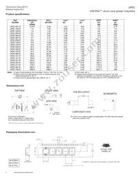 UP2C-100-R Datasheet Page 2