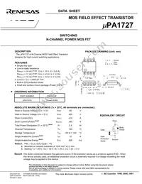 UPA1727G-E1-A Datasheet Page 3