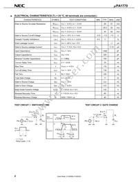 UPA1770G-E1-A Datasheet Page 4
