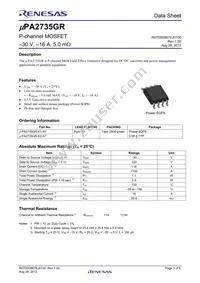 UPA2735GR-E1-AT Datasheet Cover