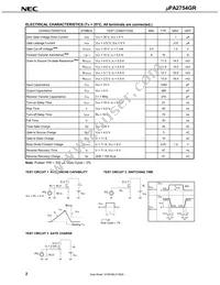 UPA2754GR(0)-E1-AY Datasheet Page 4