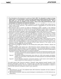 UPA2782GR-E1-A Datasheet Page 8