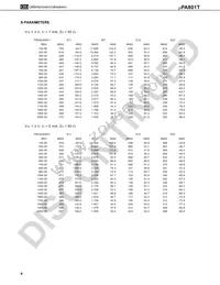 UPA801T-T1-A Datasheet Page 4