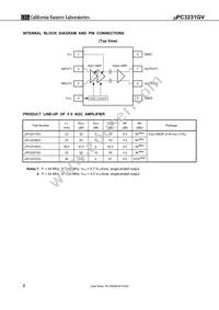 UPC3231GV-E1-A Datasheet Page 2