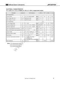 UPC3231GV-E1-A Datasheet Page 5