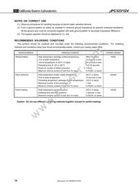 UPC3231GV-E1-A Datasheet Page 16