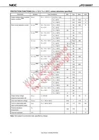 UPD166007T1F-E1-AY Datasheet Page 6