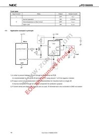 UPD166009T1F-E1-AY Datasheet Page 18