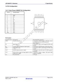 UPD166025T1J-E1-AY Datasheet Page 4