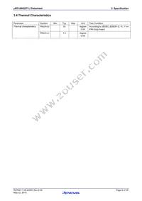 UPD166025T1J-E1-AY Datasheet Page 6