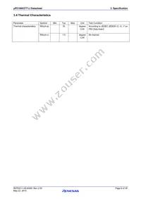 UPD166037T1J-E1-AY Datasheet Page 6