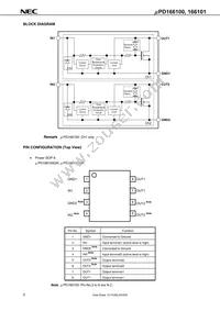 UPD166101GR-E1-AZ Datasheet Page 4