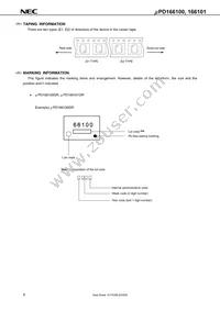 UPD166101GR-E1-AZ Datasheet Page 10