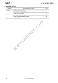 UPD166101GR-E1-AZ Datasheet Page 12