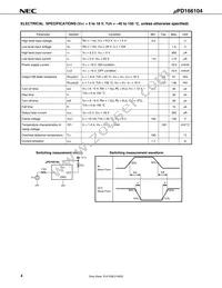 UPD166104GS-E1-AZ Datasheet Page 6