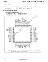 UPD70F3025AGC-33-8EU-A Datasheet Page 4