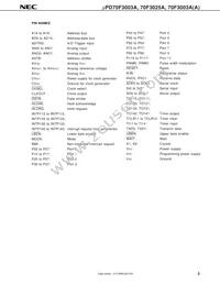 UPD70F3025AGC-33-8EU-A Datasheet Page 5