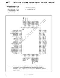 UPD70F3033AGC-8EU-A Datasheet Page 6