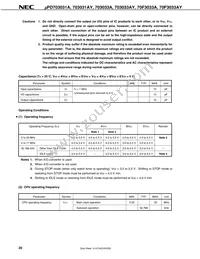 UPD70F3033AGC-8EU-A Datasheet Page 22