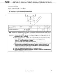 UPD70F3036HYGC-8EU-A Datasheet Page 23