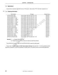 UPD70F3107AGJ-UEN-A Datasheet Page 22