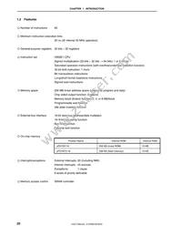 UPD70F3116GJ-UEN-A Datasheet Page 22