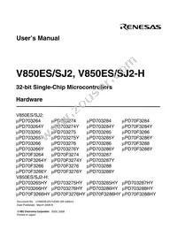 UPD70F3284YGJ-UEN-A Datasheet Page 3