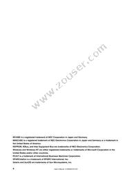 UPD70F3284YGJ-UEN-A Datasheet Page 6