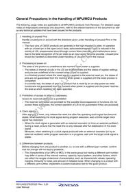 UPD70F3378M1GJA2-GAE-AX Datasheet Page 5