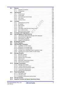 UPD70F3378M1GJA2-GAE-AX Datasheet Page 14